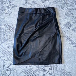 leather skirt size xsmall